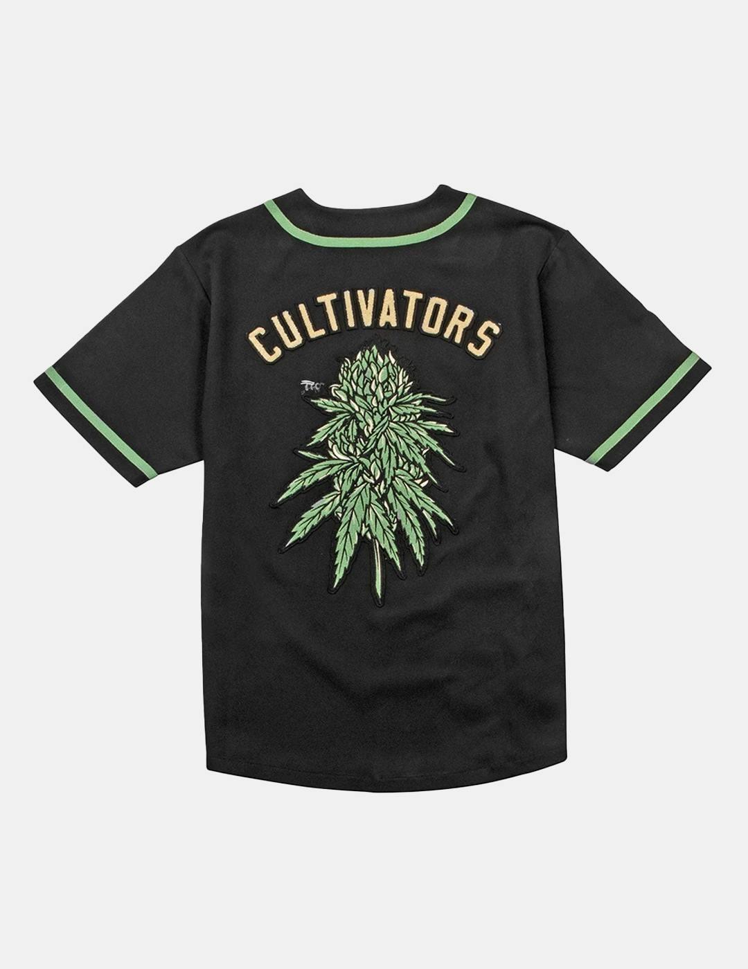 Camisa Beisbolera Cultivators Negro