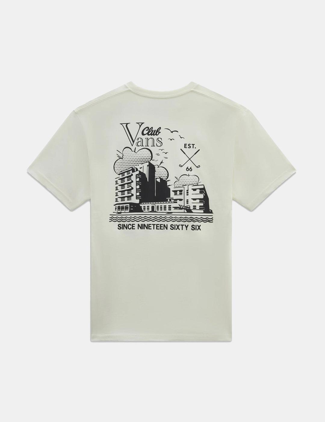 Camiseta Vans Club Vee Marshmallow