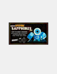 Ruedas Spitfire 90D Sapphire Clear/Blu 56mm