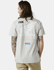 Camiseta Fox Honda Wing Gris