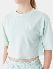 Camiseta New Era Mlb Dodgers Crop Verde