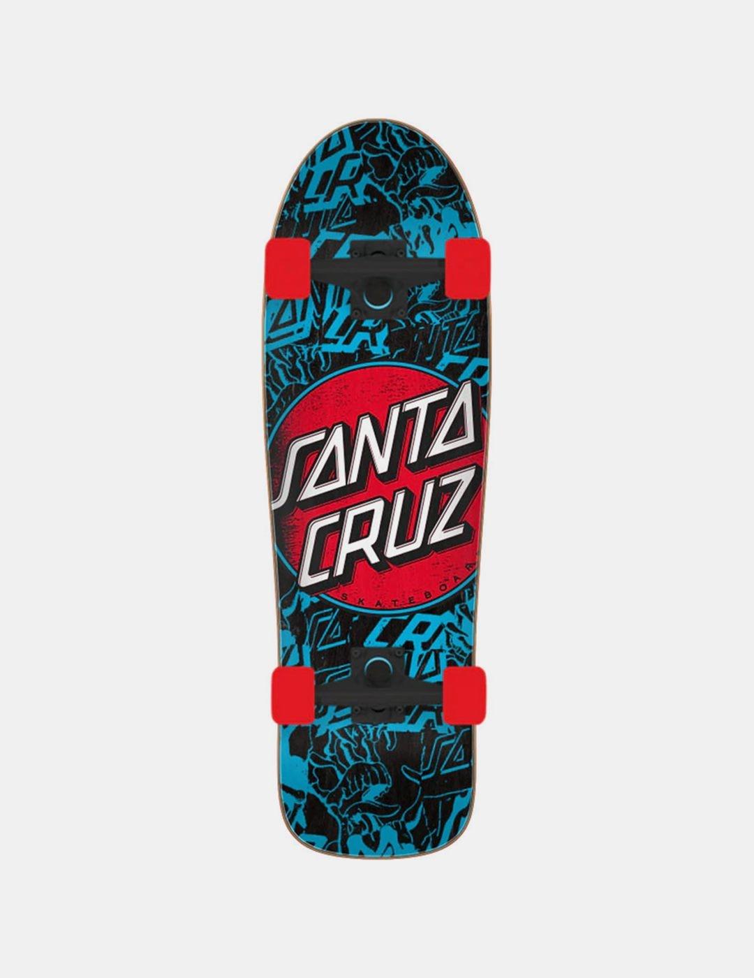 Skate Completo Santa Cruz Contra Distress 9.7in X