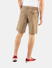 Bermudas Reell Flex Grip Chino Marrón Para Hombre