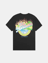 Camiseta The Hundreds La Flames Negro Para Hombre