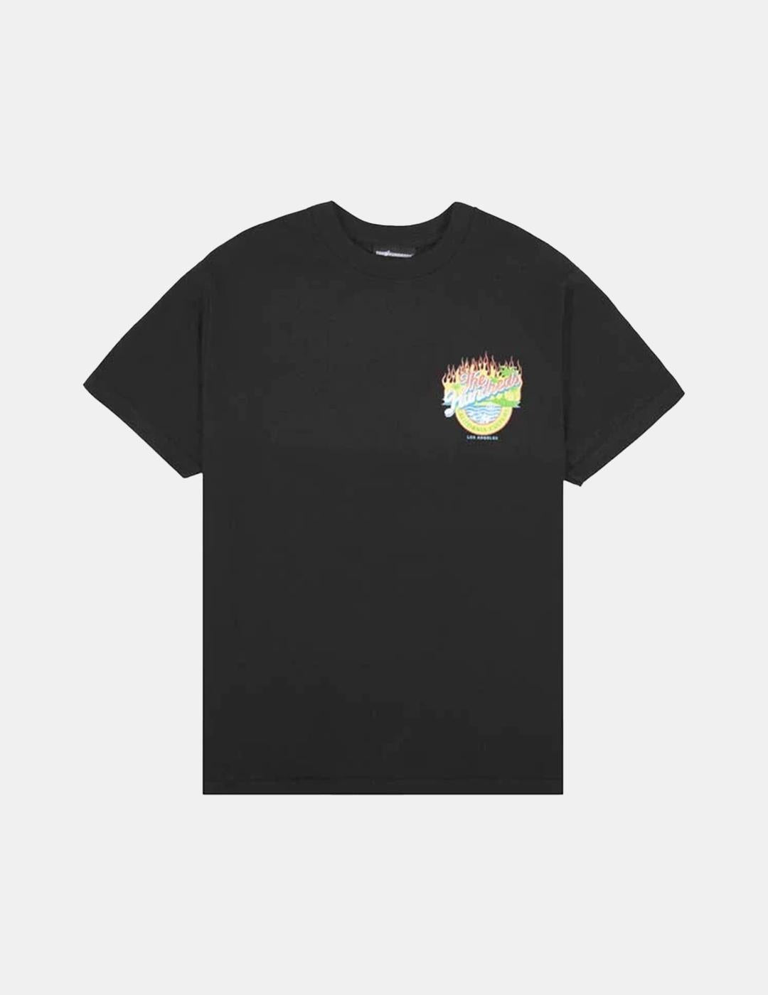 Camiseta The Hundreds La Flames Negro Para Hombre