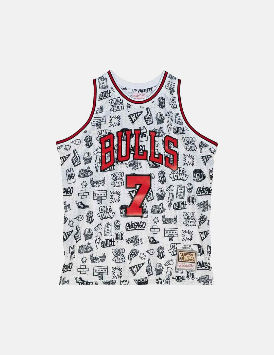 Camiseta Mitchell & Ness NBA Bulls Toni Kukoc 1997