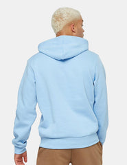 Sudadera Con Capucha Lacoste Azul Claro Liso Hombre