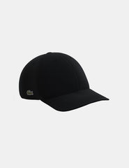 Gorra Lacoste De Algodón Logo Pequeño Negro Liso Hombre