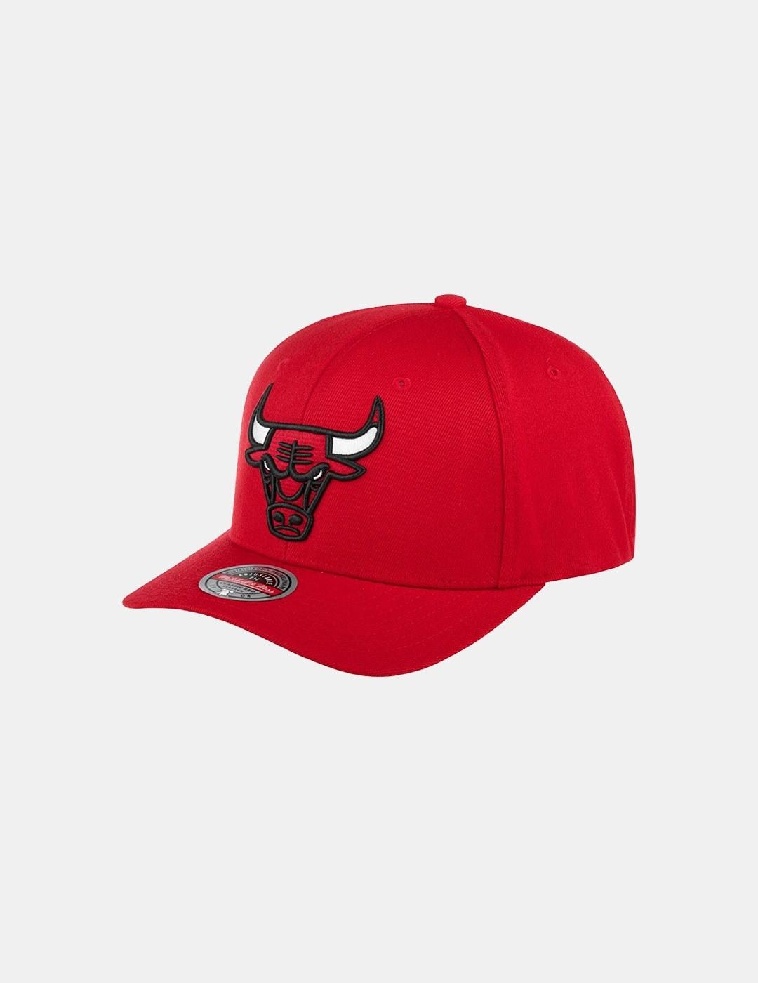 Gorra Mitchell & Ness NBA Bulls Ground 2.0 Rojo