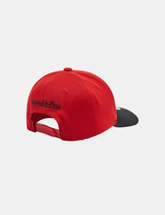 Gorra Mitchell & Ness NBA Bulls Rojo Negro