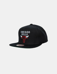 Gorra Mitchell & Ness NBA Bulls Top Spot Negro