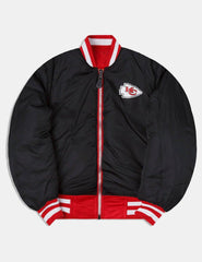 Chaqueta New Era Kansas City Chiefs x Alpha Industries Rojo