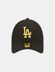 Gorra New Era 9Forty MLB Dodgers Metallic Gold