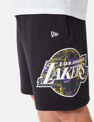 Bermudas New Era Team Logo Lakers Negro