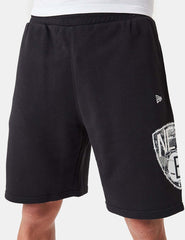 Bermudas New Era Team Logo Brooklyn Nets Negro