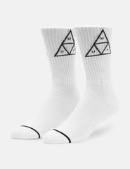 Calcetines Huf Set Triple Triangle Blanco