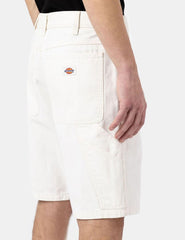 Bermudas Dickies Duck Canvas Sw Blanco Cloud