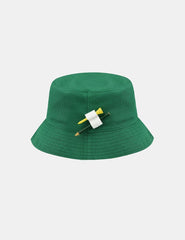 Bucket Kangol Golf Reversible Verde Blanco