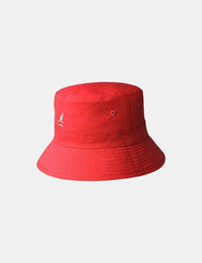 Bucket Kangol Golf Reversible Rojo Blanco