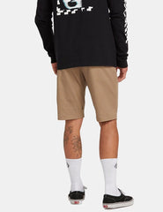 Bermudas Volcom Frickin Modern Strech 21' Caqui