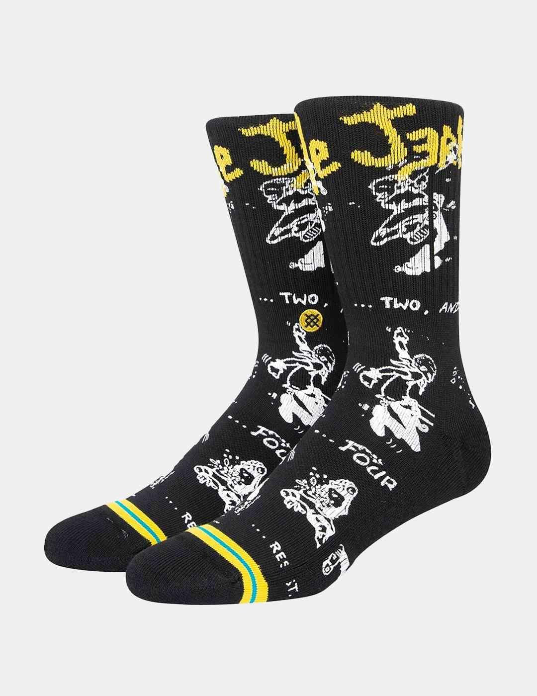 Calcetines Stance Circle Jerks Negro