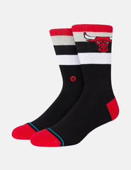 Calcetines Stance Bulls 2 Pack Negro Rojo