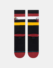 Calcetines Stance Miami Heats Negro