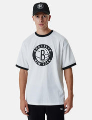 Camiseta New Era NBA Brooklyn Nets Blanco