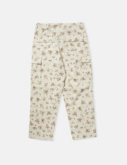 Pantalones Huf Utility Floral Cargo Beige