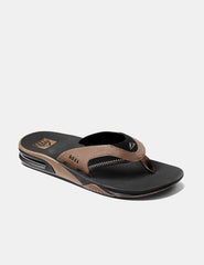 Chanclas Reef Fanning Negro Marrón