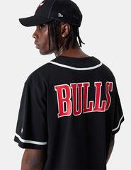 Camisa New Era NBA Chicago Bulls Negro