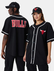 Camisa New Era NBA Chicago Bulls Negro