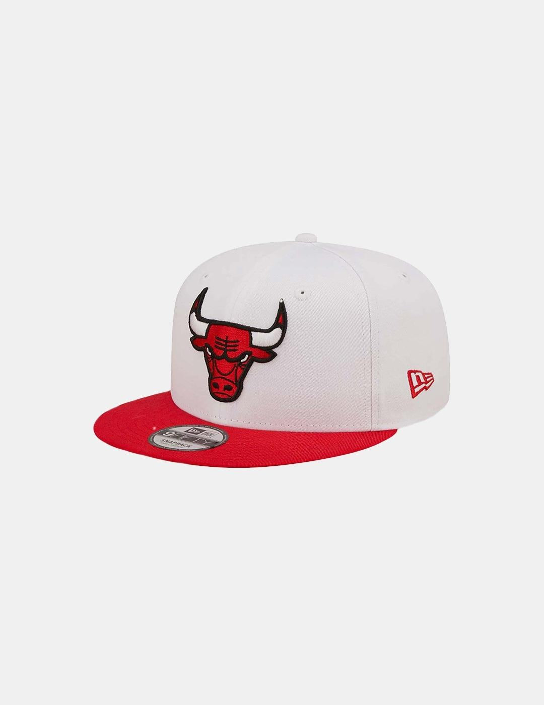 Gorra New Era 9Fifty NBA Chicago Bulls Crown Blanco