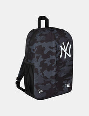 Mochila New Era Mlb Zip Down Yankees Camo Azul