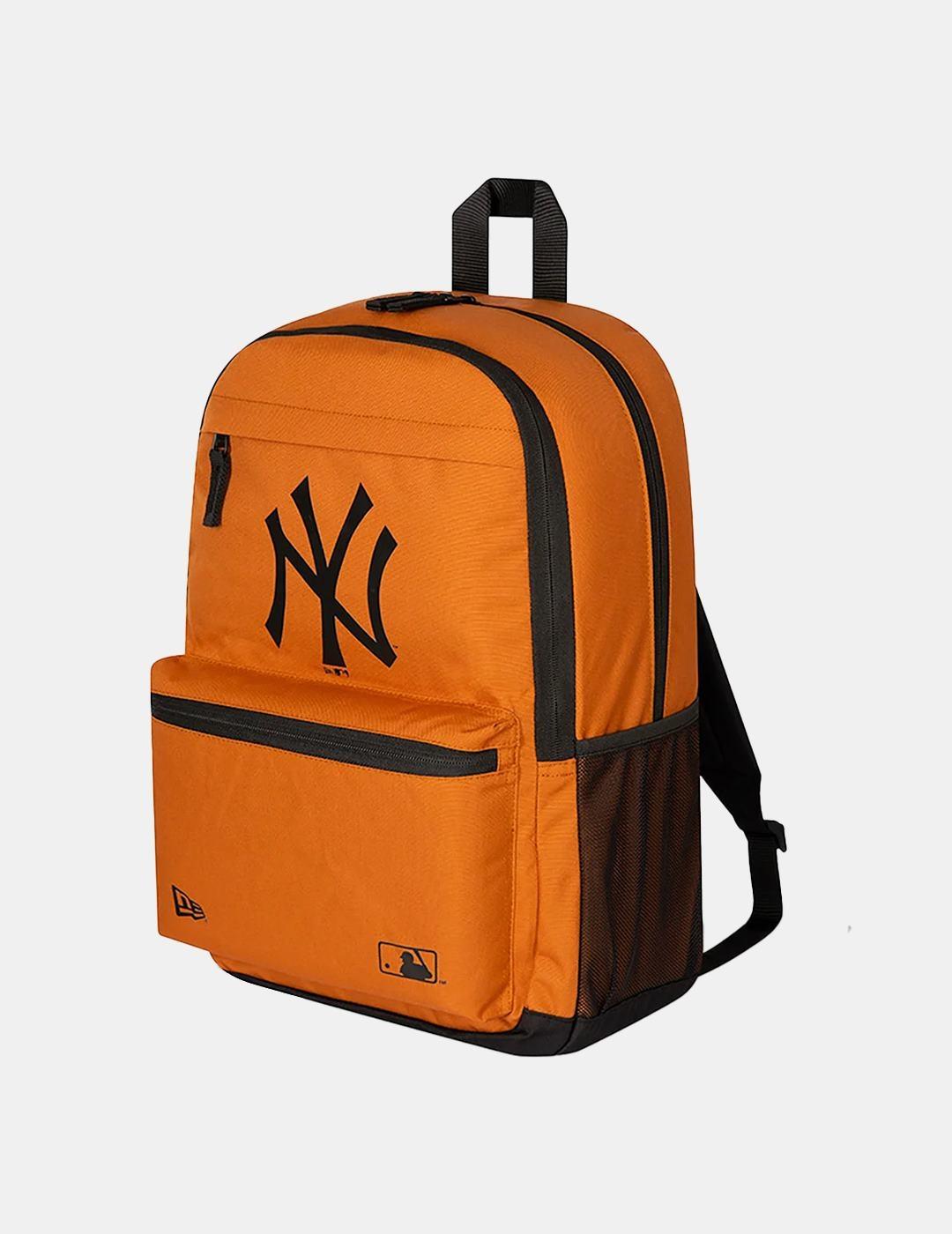 Mochila New Era Mlb Delaware Yankees Naranja