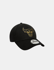 Gorra New Era 9Forty NBA Metallic Badge Bulls Negro