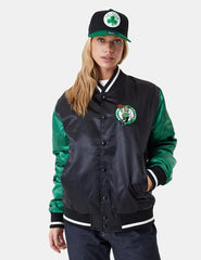 Chaqueta Bomber New Era NBA Celtics Negro