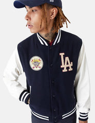 Chaqueta New Era MLB LA Dodgers Large Logo Azul