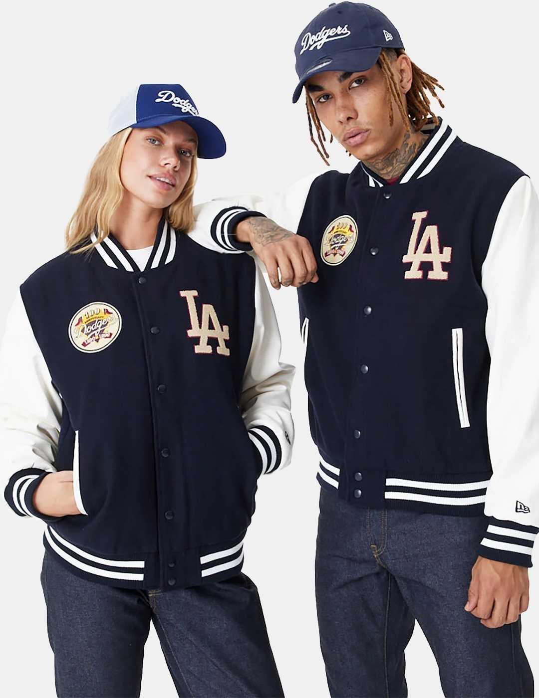 Chaqueta New Era MLB LA Dodgers Large Logo Azul