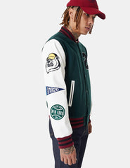 Chaqueta New Era Varsity Lifestyle Verde