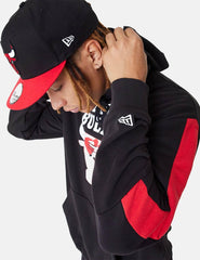 Sudadera New Era NBA Bulls Colour Block Negro