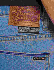 Pantalones Volcom Modown Tapered Denim Azul