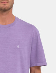 Camiseta Volcom Solid Stone Emb Morado