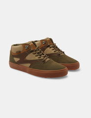 Zapatatillas Dc Kalis Vulc Mid Winter Marrón Choco