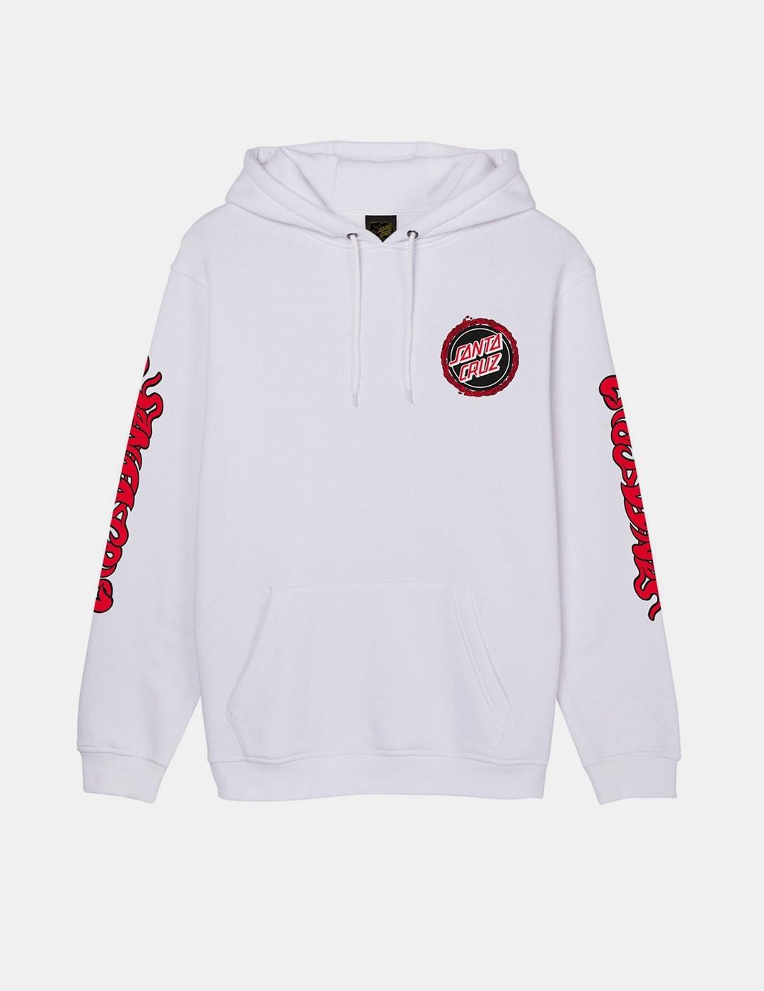 Sudadera Santa Cruz Screaming 50 Blanco