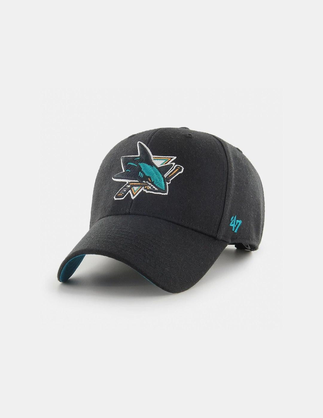 Gorra 47 Brand NHL Mvp San Jose Sharks Negro