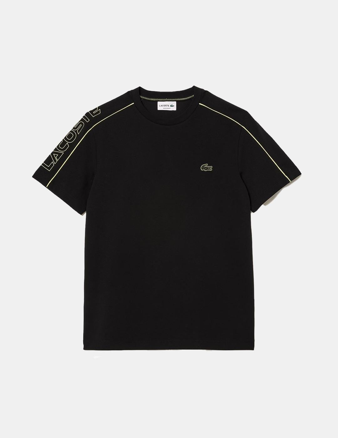 Camiseta Lacoste TH1411 Negro