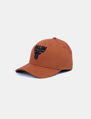 Gorra Fallen Insignia Curve Marrón Cinnamon Negro