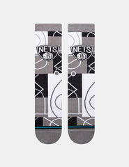 Calcetines Stance NBA Brookyn Nets Zone Gris