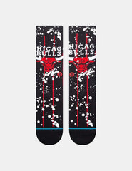 Calcetines Stance NBA Chicago Bulls Overspray Negr